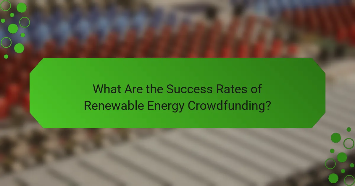 What Are the Success Rates of Renewable Energy Crowdfunding?